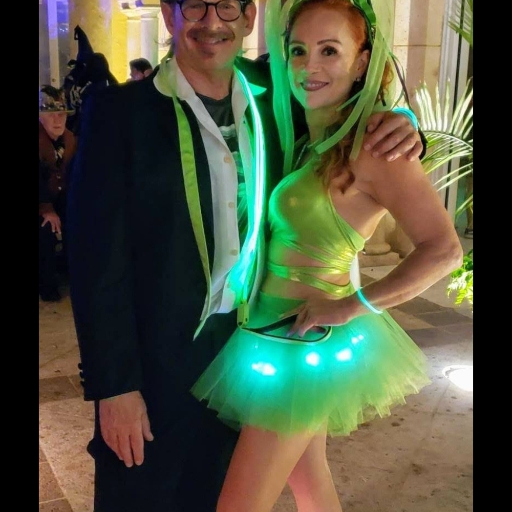 Krytonite Halloween/ Pole Dance Costume